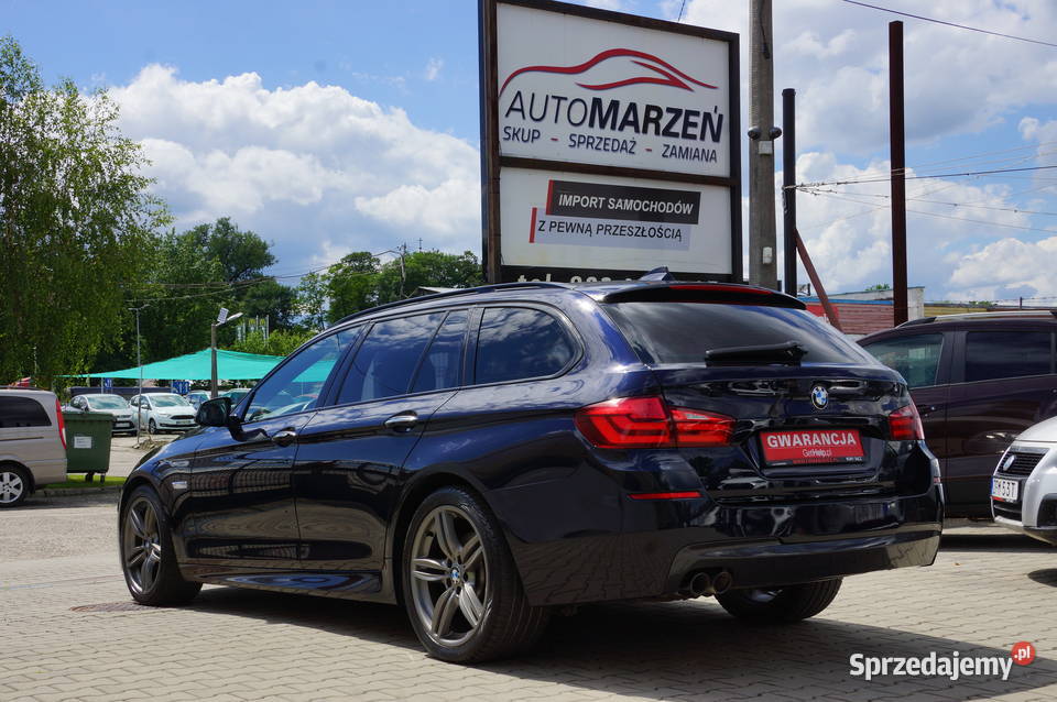 BMW 520d 20 Diesel 184 Automat Navi MPakiet czujnik deszczu Seria 5 Nowy Sącz