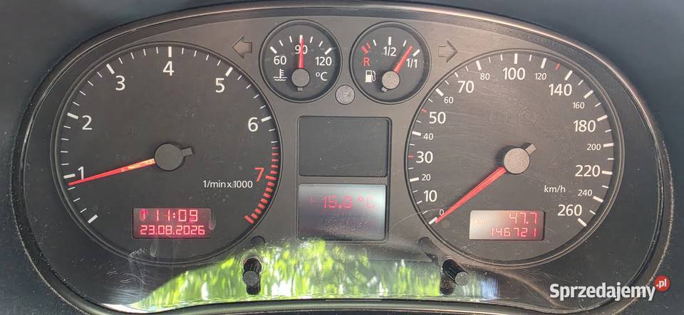 Audi A3 Klima 16 Benzyna przebieg 146 immobilizer śląskie Częstochowa