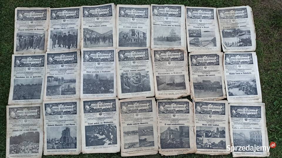 Tygodniki Tygodnik Ilustrowany i Nowości Wieluń sprzedam