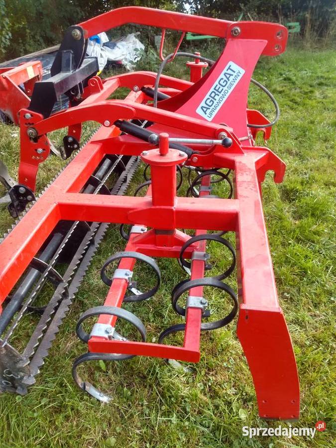 Agregat uprawowo siewny 3 m ścierniskowy Agromasz Żółkiewka-Osada