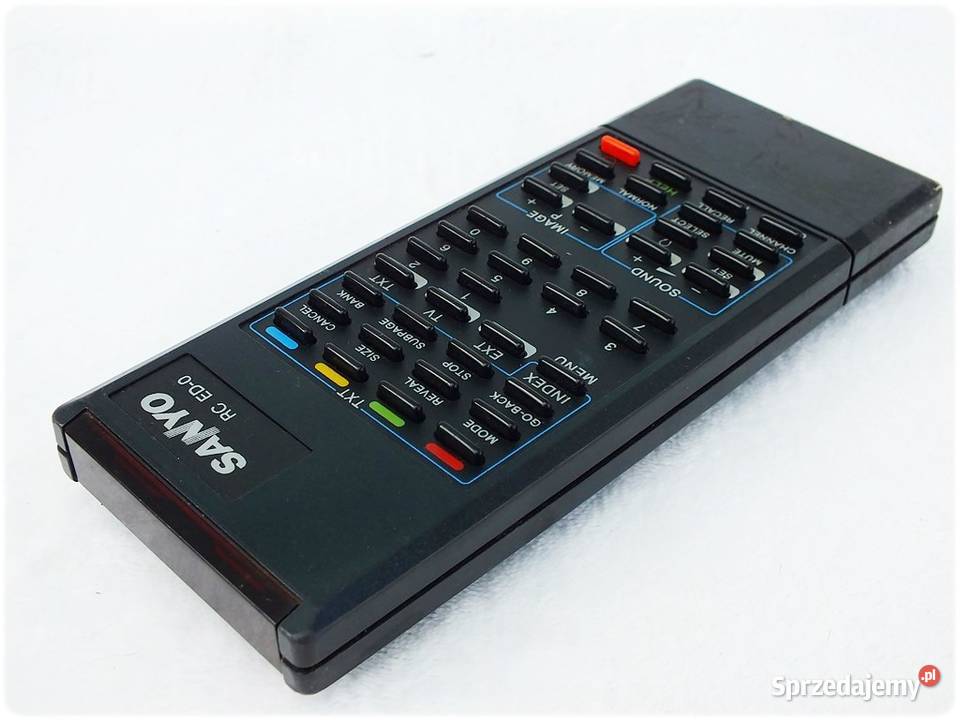 Pilot SANYO RC ED0 do magnetowidów i starszych Żary