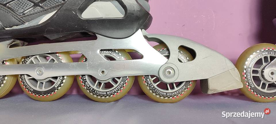 Rolki Crazy Creek 5 kółek 82 mm82a ABEC7 39 26 Jasień