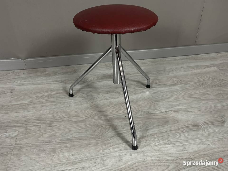 Obrotowy taboret Design lata 6070 te Łódź