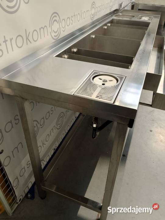 Stacja barmańska z ociekaczem 239x60 20 półki Wrocław