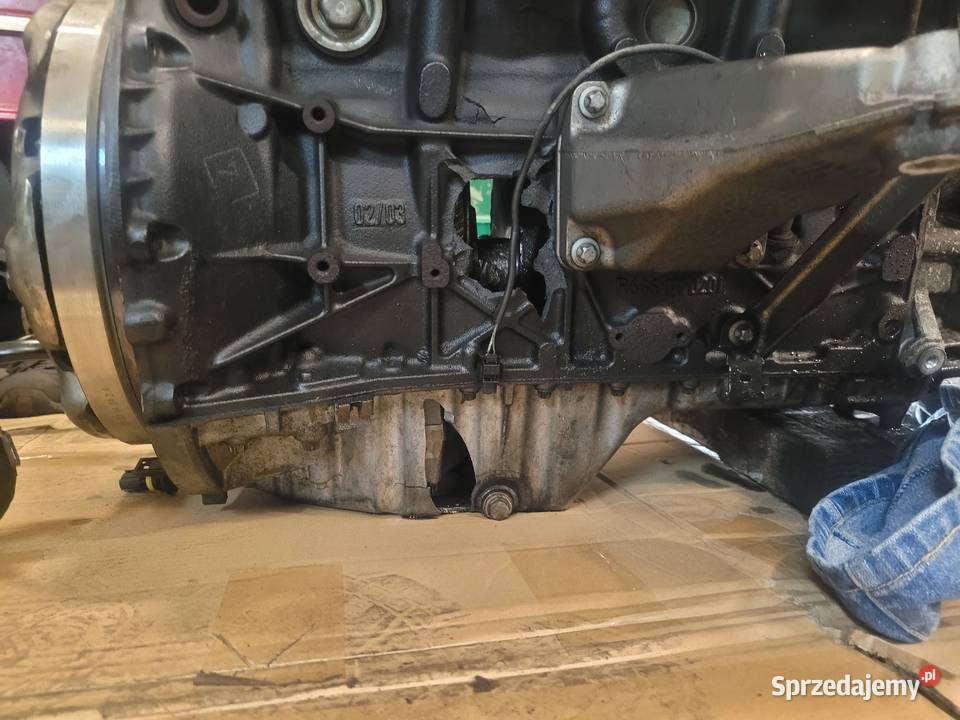 Uszkodzony silnik 22 CDI 170 OM646811 Starachowice
