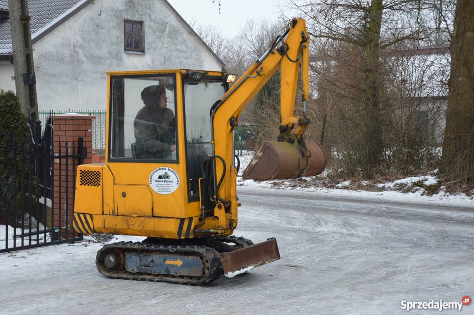 Minikoparka mini koparka KOMATSU PCO5 15T 1992r Złoczew