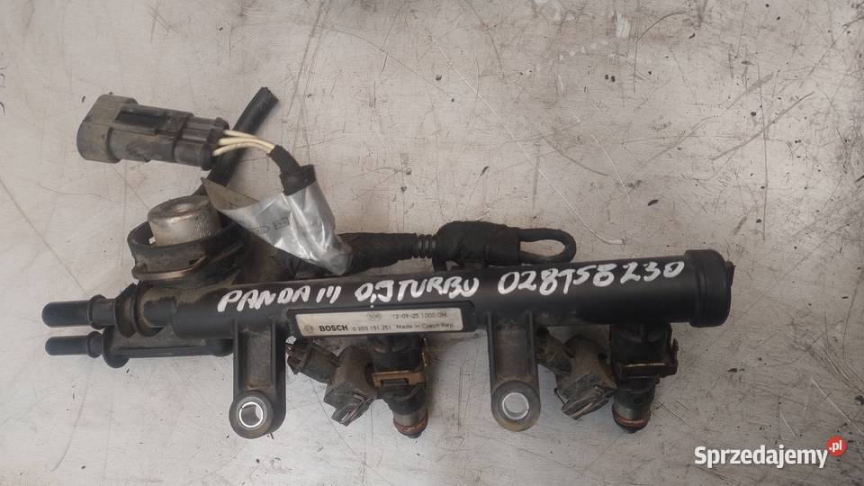 FIAT PANDA III 09 TWINAIT listwa wtryskowa świętokrzyskie Kielce