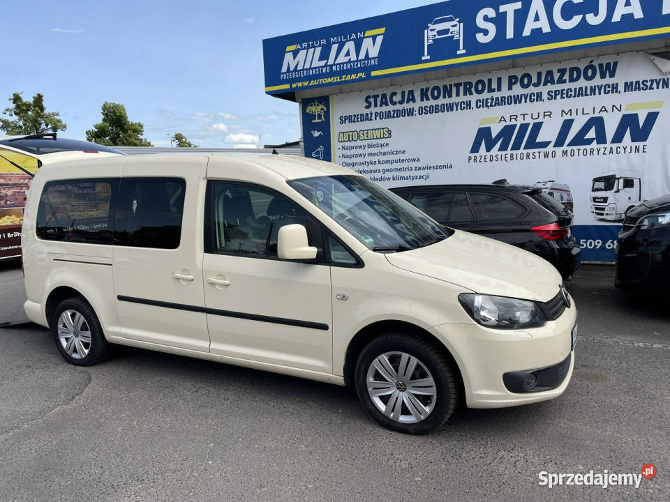 Volkswagen Caddy Caddy 16 TDI Niepełnosprawnych dolnośląskie Syców