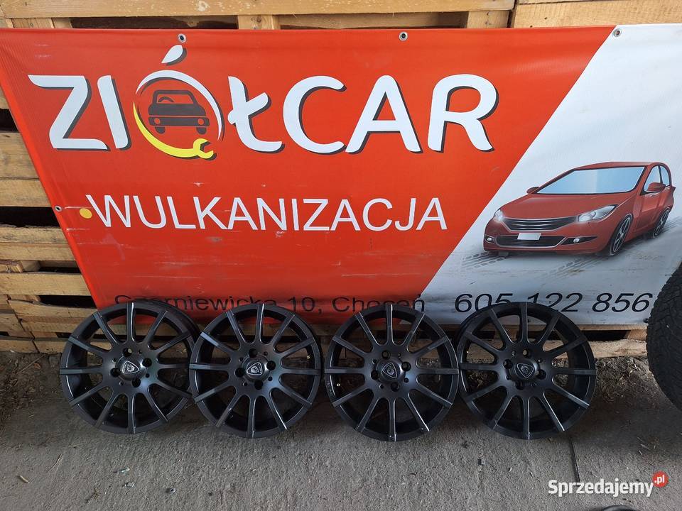 Alufelgi 4x100 15 ET38 Dacia Fiat Honda Hyundai Choceń