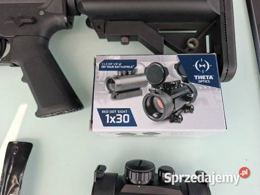 Replika ASG AR15 zestaw Sporty strzeleckie i myślistwo mazowieckie