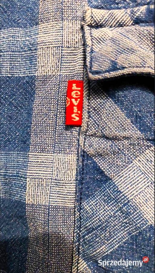 Kultowa KoszulaLevis Strauss Co Vintage M Poraj