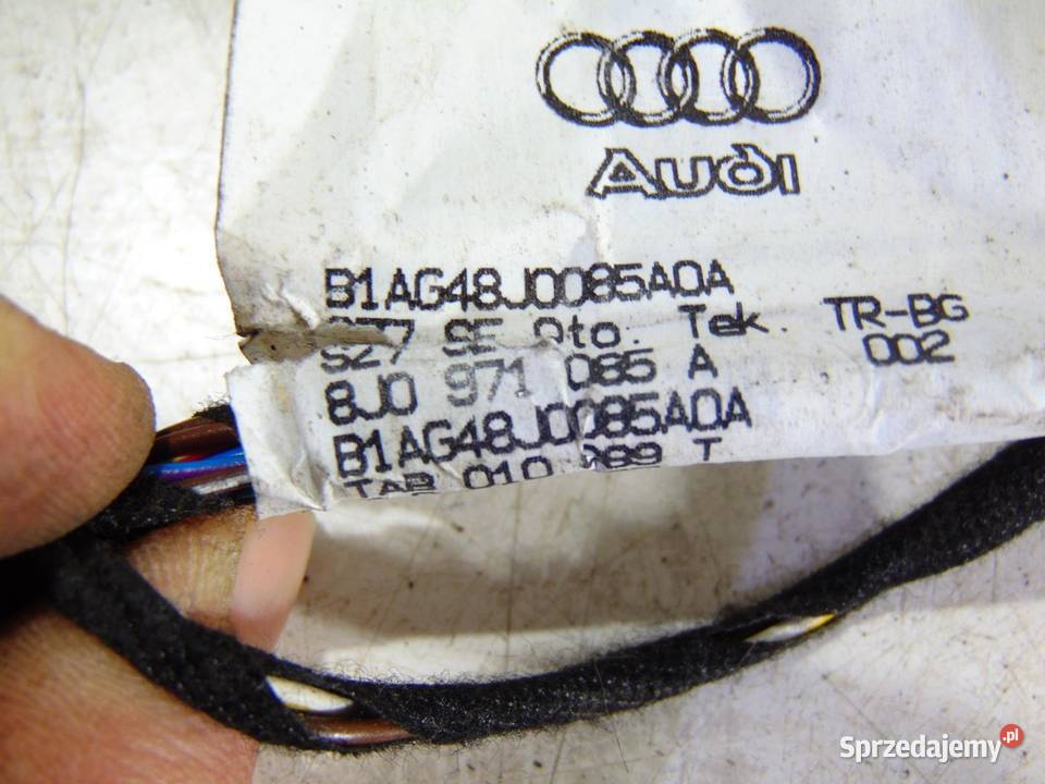 WIĄZKA INSTALACJA PDC TYŁ AUDI TT 8J 8J0971085A