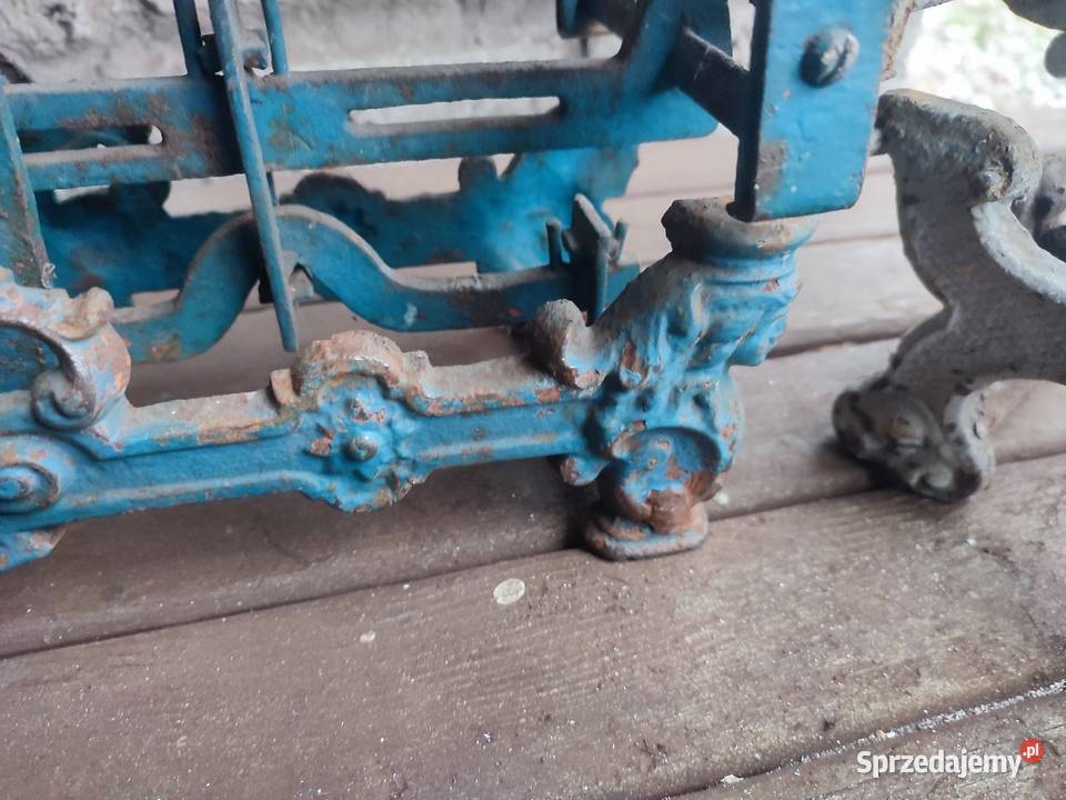 Przedwojenne żeliwne wagi szalkowe Antyki, Sztuka, Kolekcje Dulcza Wielka sprzedam