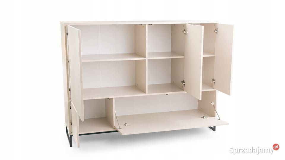 Komoda bezuchwytowa Genua 160 2kolory Dom i Ogród Wieruszów