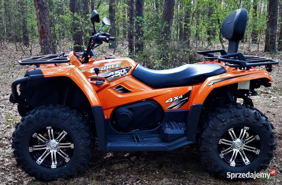 QUAD CF MOTO 450 EPS Cforce 450 Long Cfmoto 4x4 250km Pozostałe warmińsko-mazurskie Mikołajki