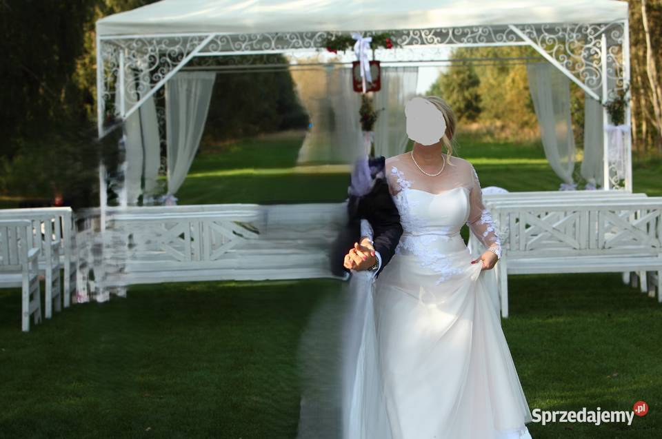 Suknia ślubna w stylu klasycznym elegancka Adamowa Góra