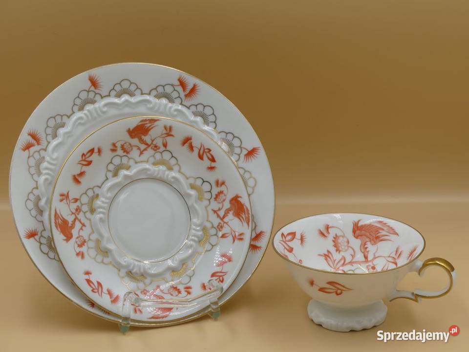 Komplet śniadaniowy Sorau Żary 1928 45 UNIKAT Poznań