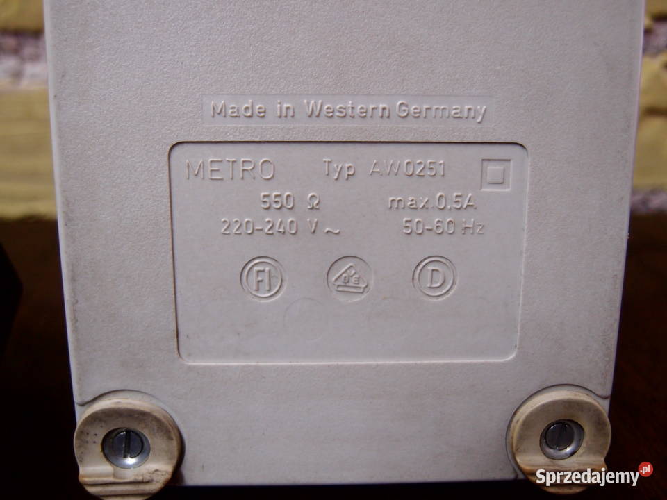 Regulatory obrotów maszyn U1181 U11711W AW0251 łódzkie