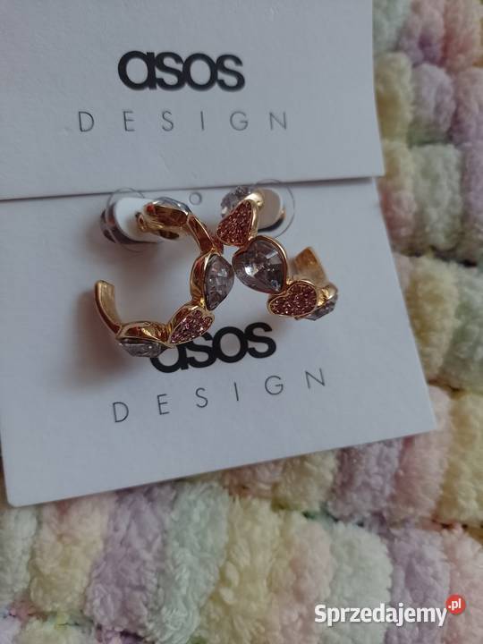 ASOSSubtelneBogato zdobione kolczyki serca z Dla kobiet Kraków