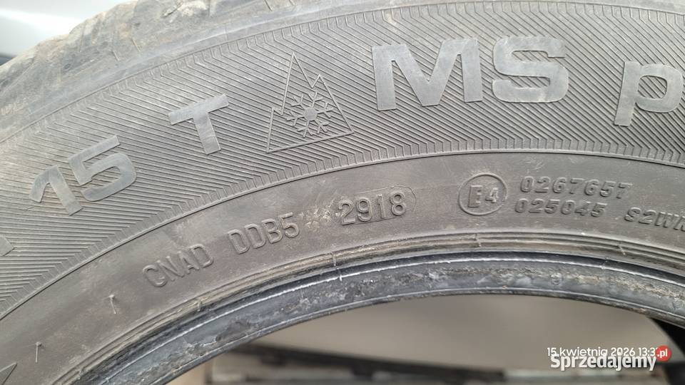 Opony 2x Uniroyal Ms77 1856515 Lublin