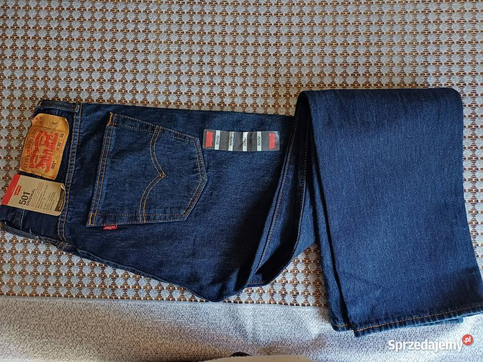Spodnie męskie Levis 501 nowe Pruszków