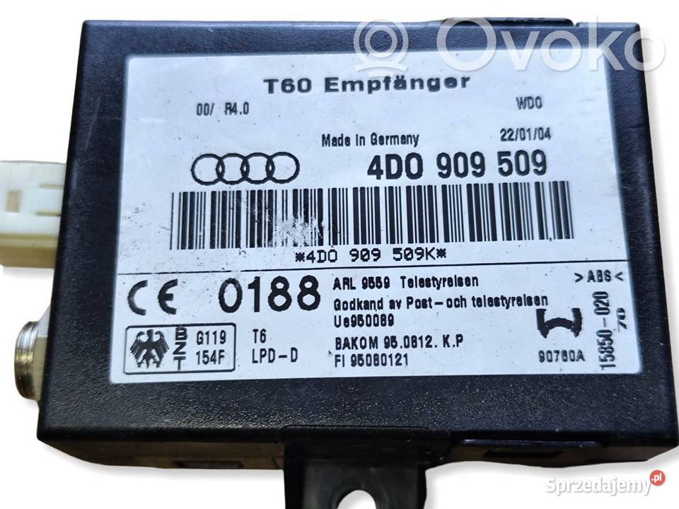 Audi A8 S8 D2 PILOT WEBASTO STEROWNIK ZDALNE sprzedam