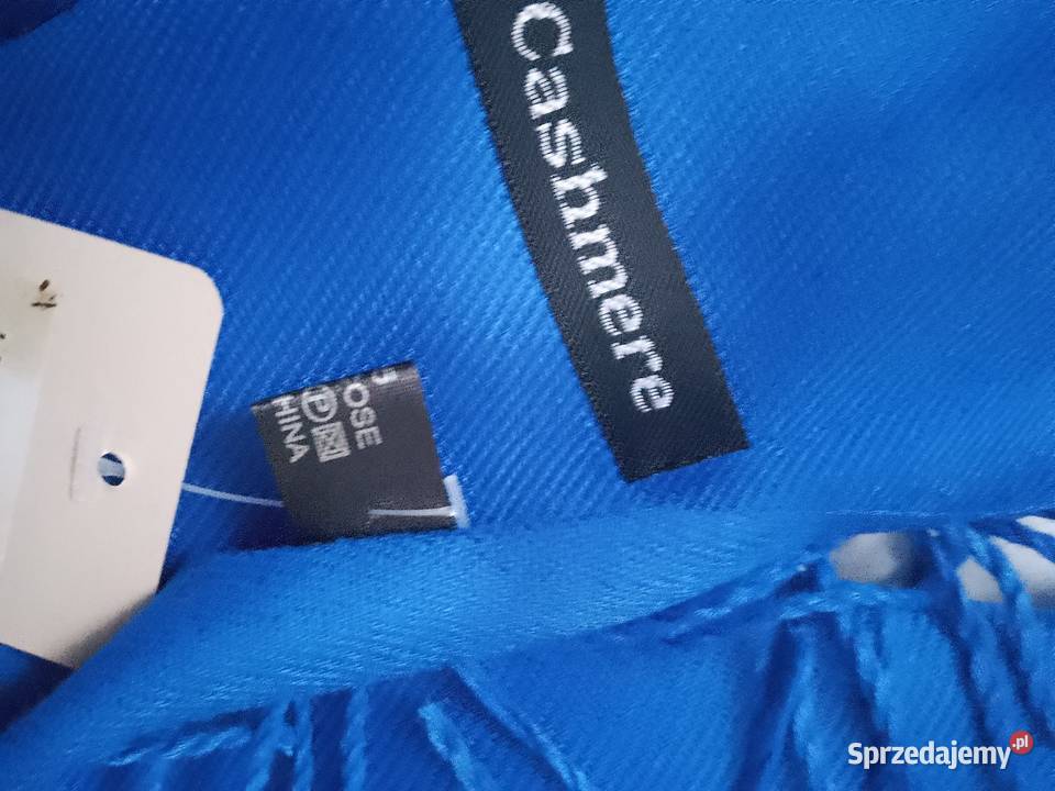 Duży szalik damski frędzle Cashmere Chrzanów sprzedam