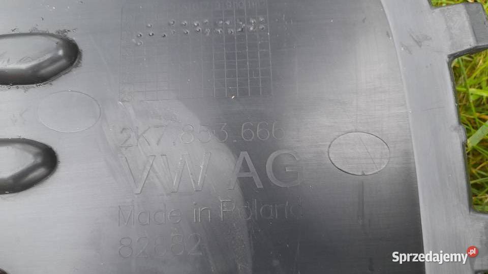VW CADDY 5 V ZAŚLEPKA KRATKA ZDERZAKA PRAWA osobowe Goleniów sprzedam