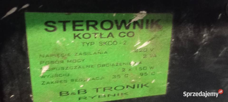 Sterownik kotła co SKCO2 pieca viadrus u 22 Pozostałe