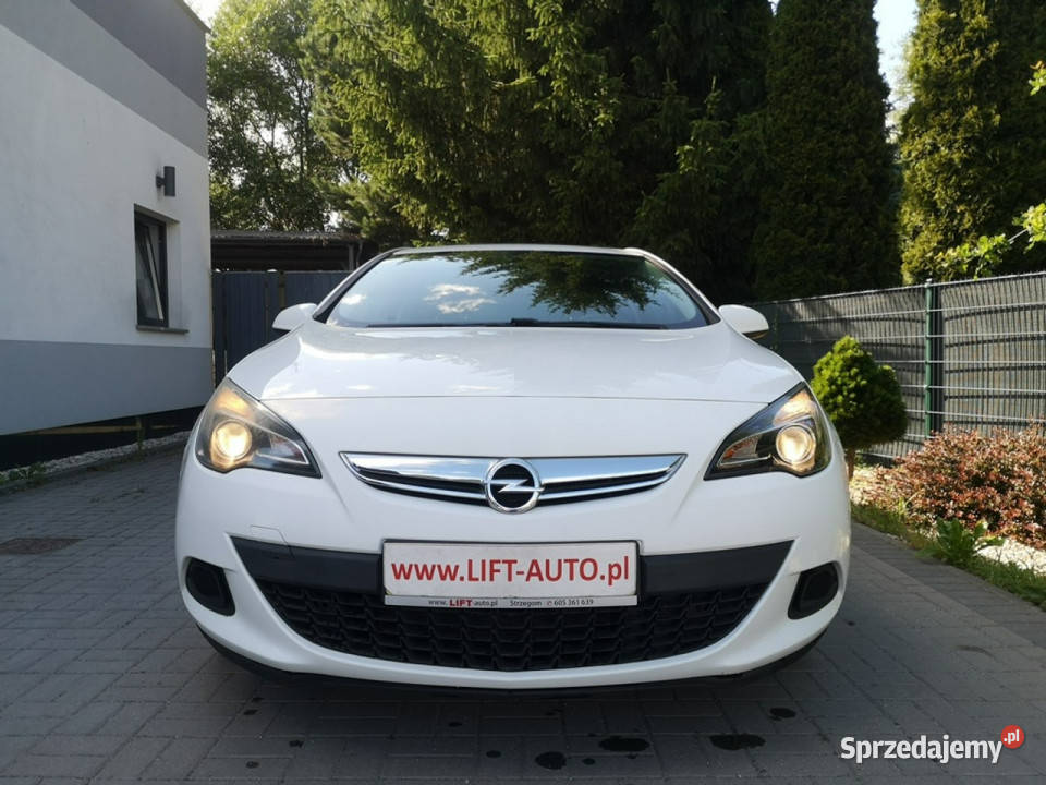 Opel Astra 14 16V 120 GTC Klima Parktronic wspomaganie kierownicy Strzegom