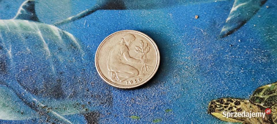 Niemcy NRD 50 pfenning 1950 Gliwice
