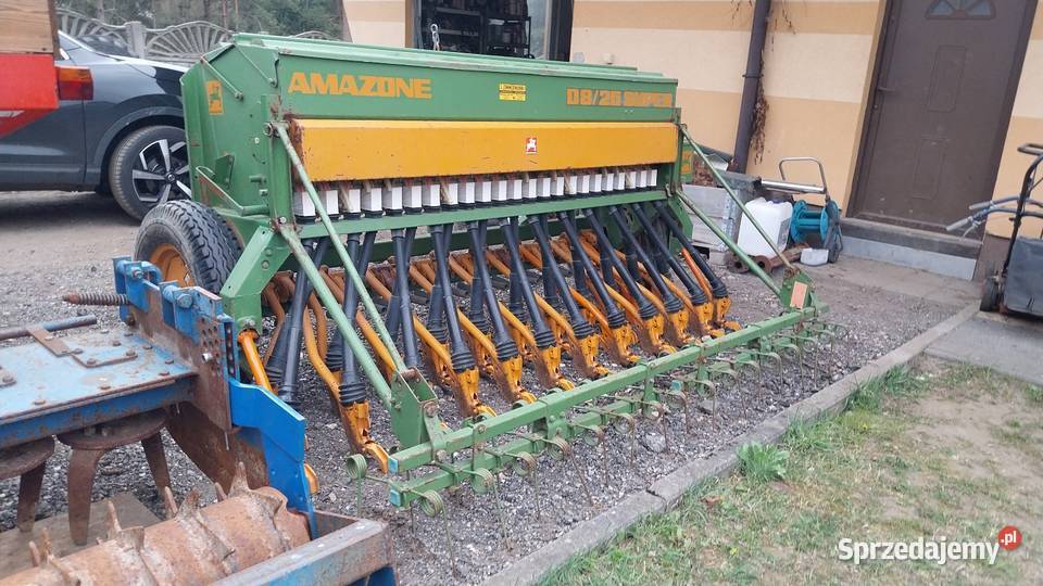 Siewnik do zboża HASSIA DKL250 ścieżki KOMPUTER Przymiłowice