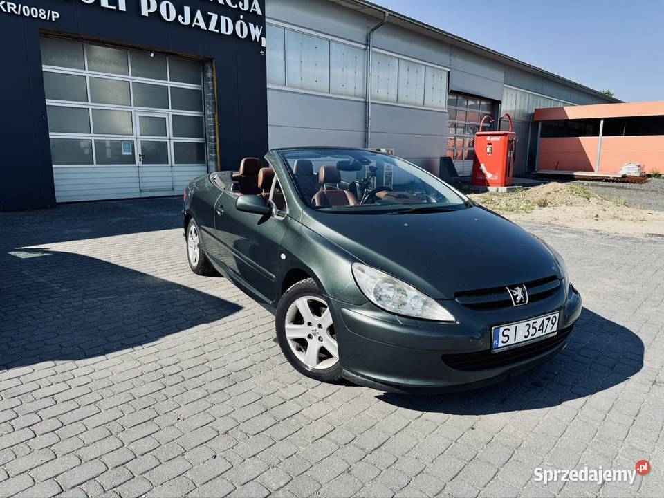 Peugeot 307cc 20 Automat Alufelgi Klima Skladany ASR (kontrola trakcji)