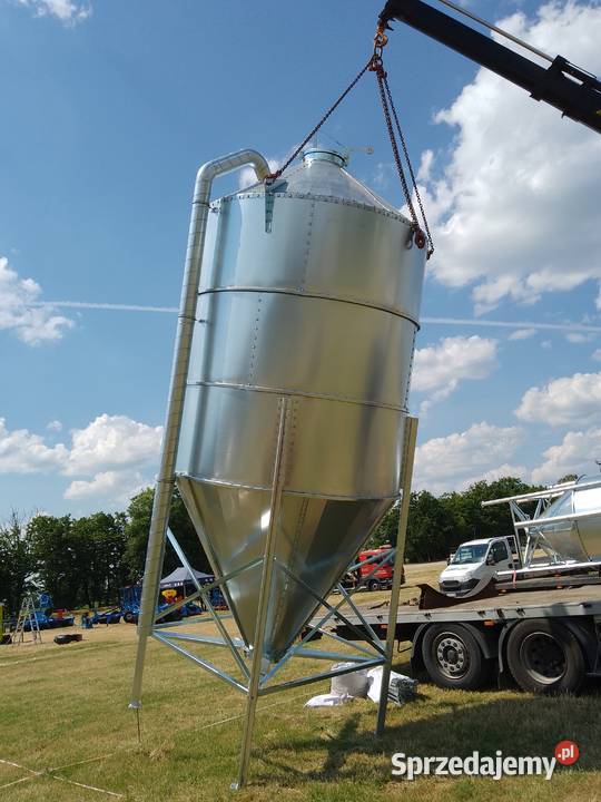 Silos paszowy lejowy 15202530 ton warmińsko-mazurskie
