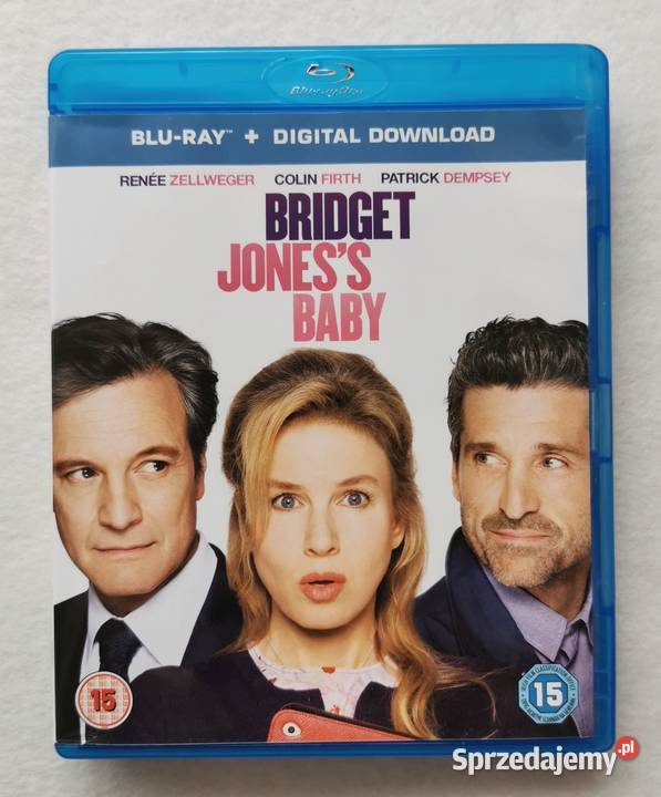 Bridget Joness Baby Bridget Jones 3 Bluray En 1 płyta Filmy Wytrzyszczki sprzedam