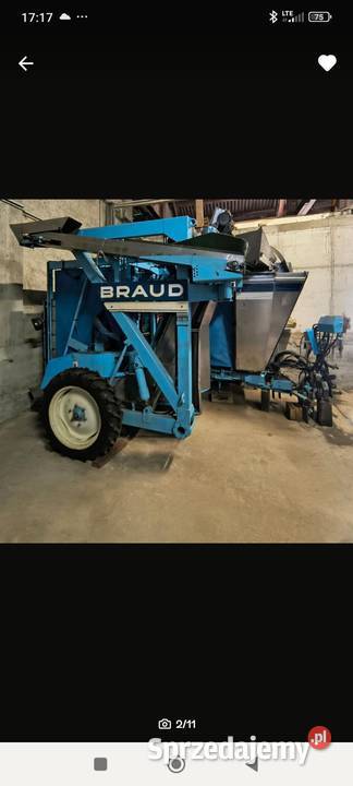 Kombajn do zbioru winogron aronii porzeczki