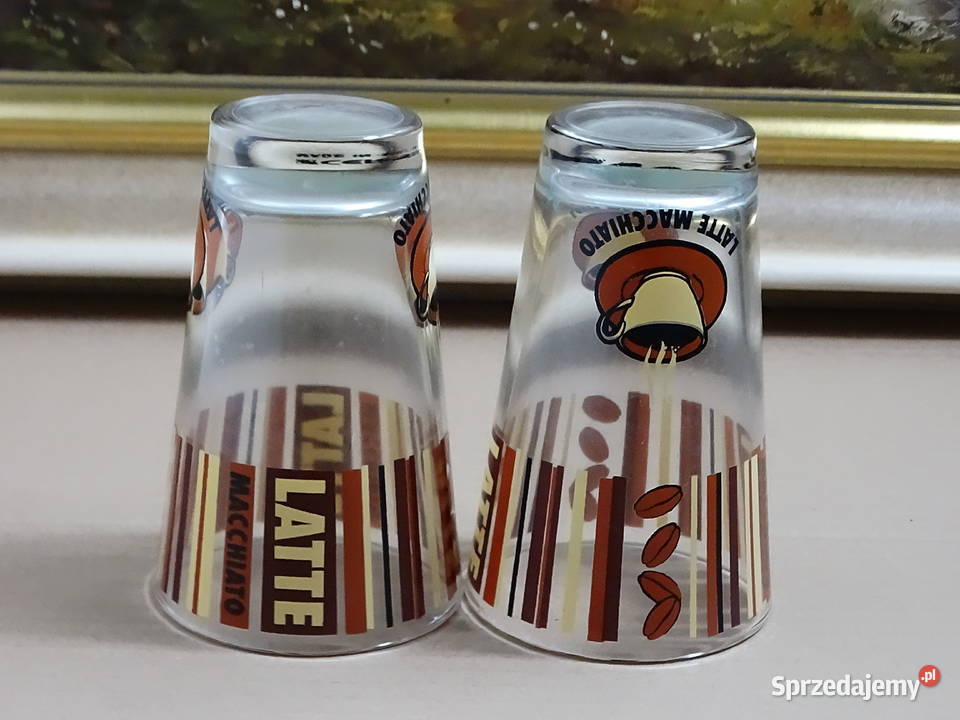 Włoskie szklanki do Latte Macchiato Cerve 300 ml Szklanki i kufle lubelskie Biłgoraj