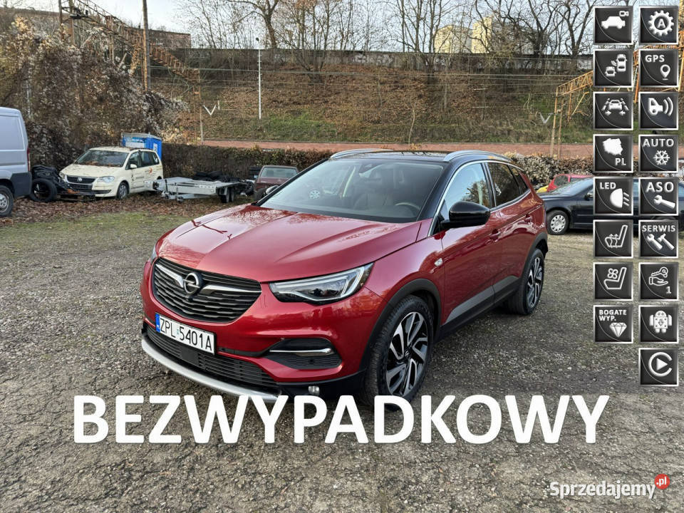 Opel Grandland X bordowy Szczecin