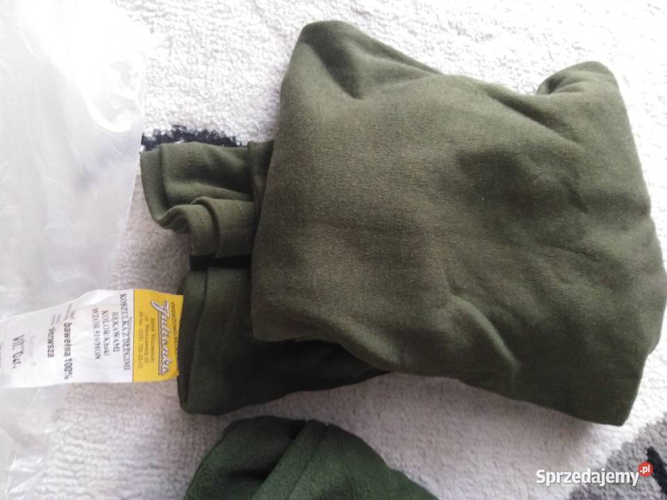 Koszulka z długim rękawem kolor khaki