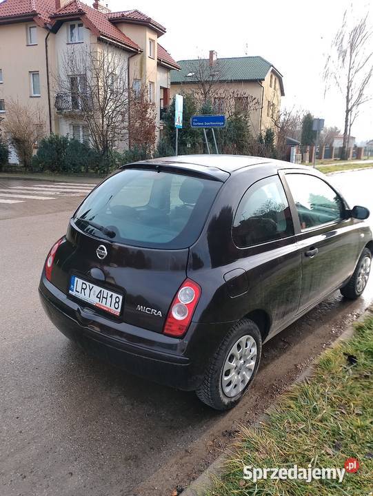 Nissan Micra 2009r 12 b Lublin