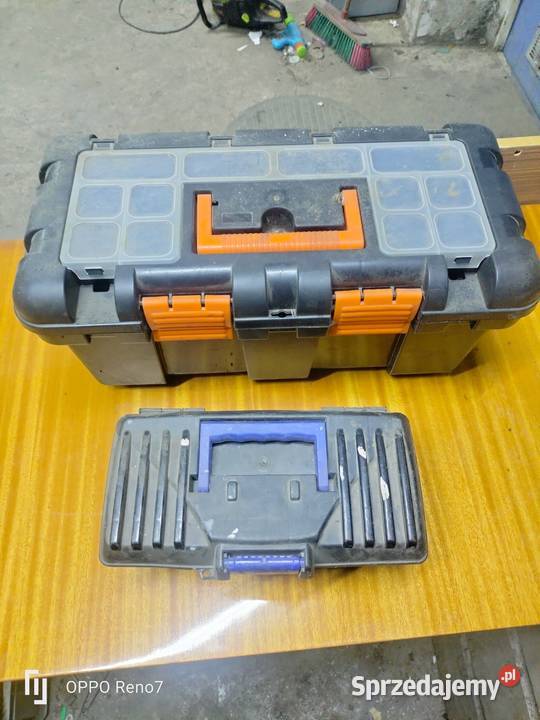 Dwie skrzynki narzędziowe Łubno