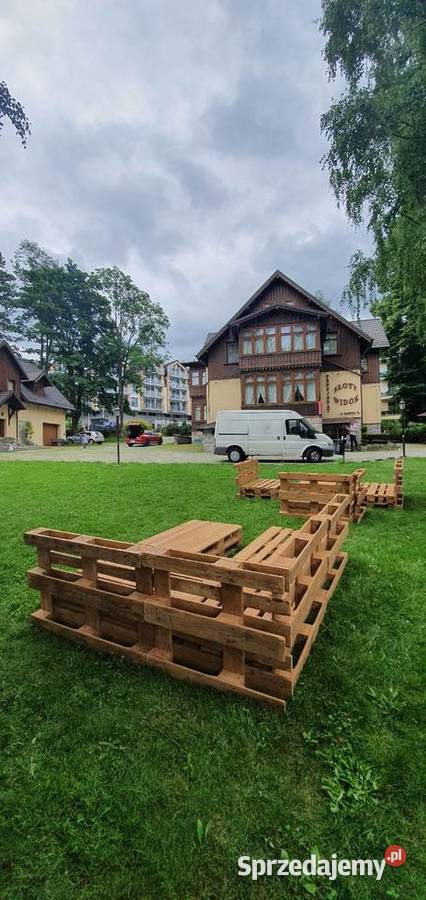 Meble z pale fotel sofa stolik Kolory Euro małopolskie Szczyrzyc