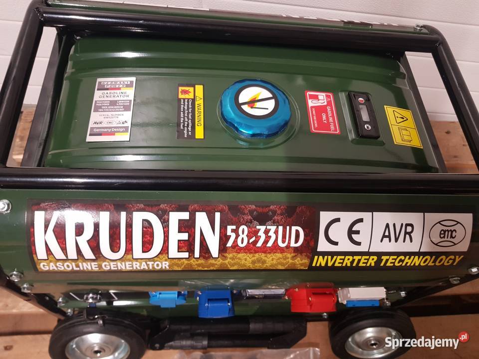 Agregat prądotwórczy KRUDEN 5833UD Bytów