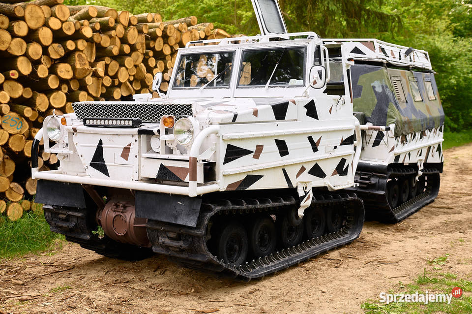 Wojskowa AMFIBIA Volvo BV 202 Nf BANDVAGN Ratrak Bodzanów sprzedam