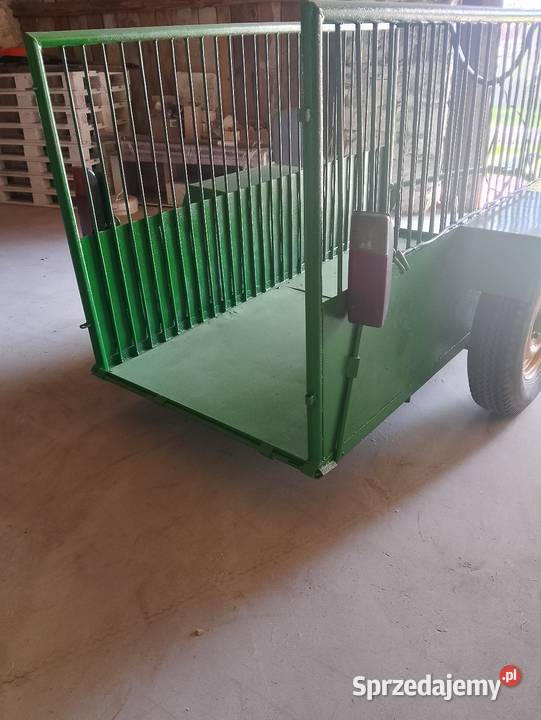 Przyczepka dwukołówka do ciągnika quada mini