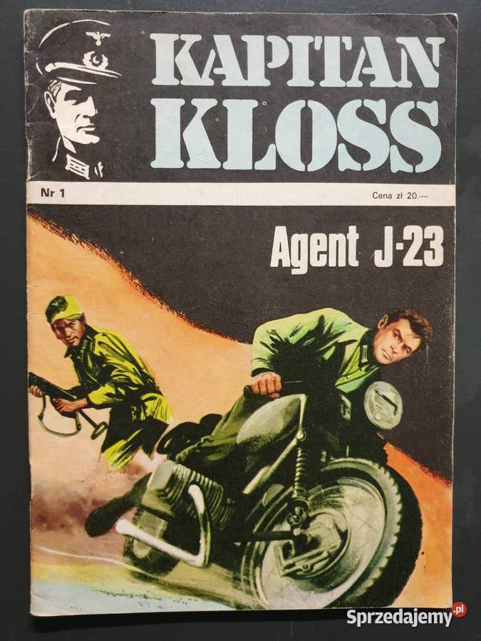 Kapitan Kloss Agent J23 1 wydanie II 1983 Gdynia