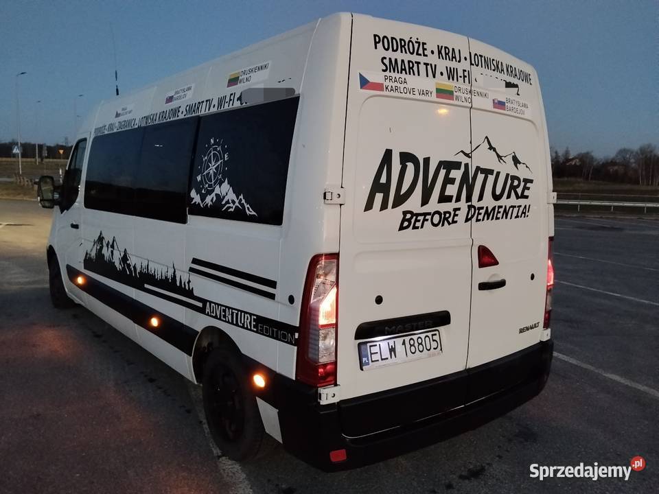 Master VIP 9 osobowy Smart TV Webasto Gniazda Motoryzacja Ćmielów