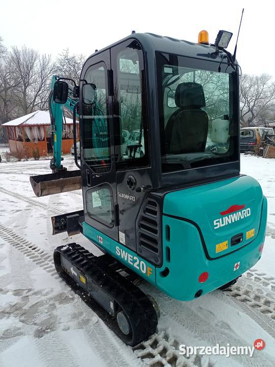 Minikoparka Sunwart SWE 20F Rok produkcji 2022 Koskowice