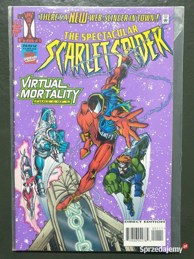 Scarlet Spider 5 komiksów Marvel USA SpiderMan Gdynia