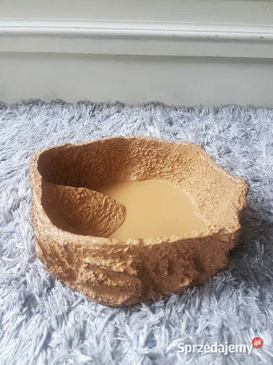 Kamienna miska gryzoni gadów do terrarium defekt Łódź